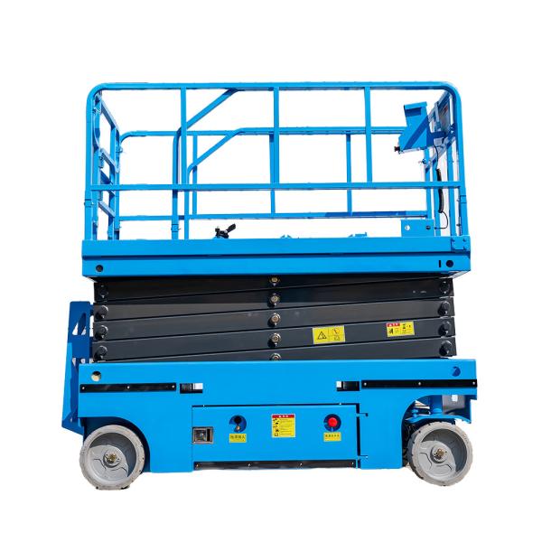 Self Propelled Electric Scissor Lift Platform 450kg 10m Hydraulic Aerial Work Lift