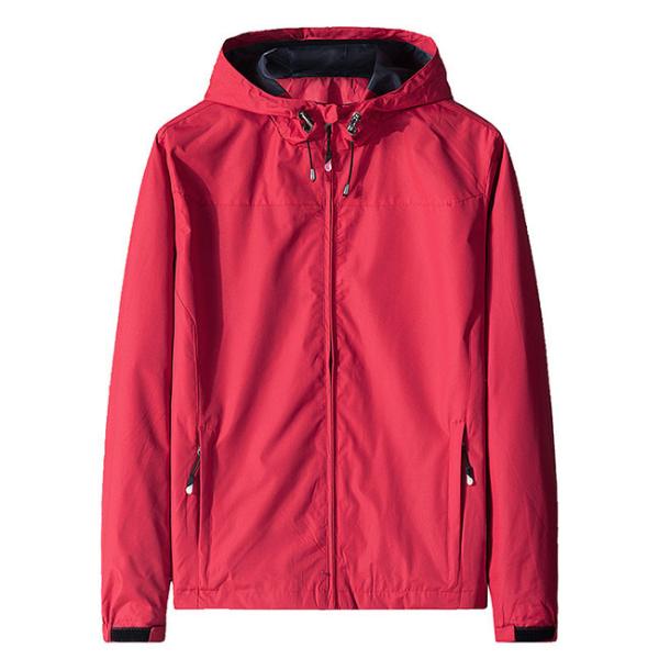 Хаки слишком большой на открытом воздухе логотип пальто спорта модных людей куртки Windbreaker напечатал