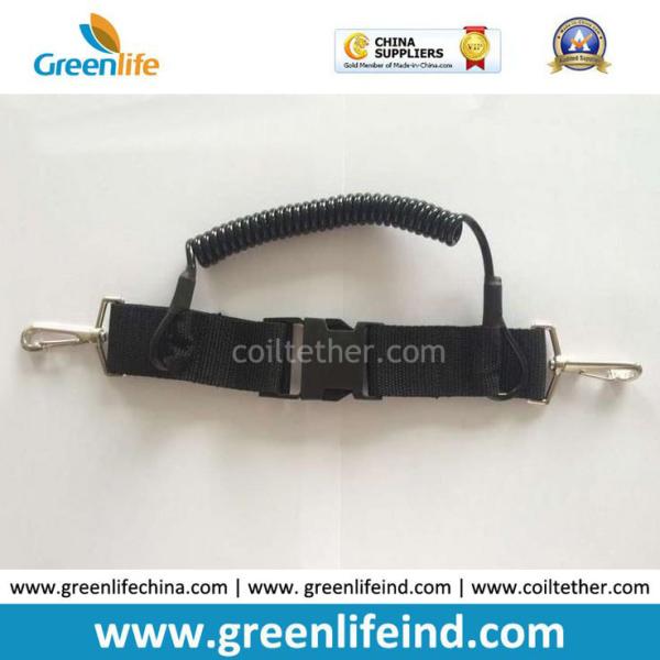 High Quality Spiral Spring Lanyard Safety Scuba Diving Dive Accessories
