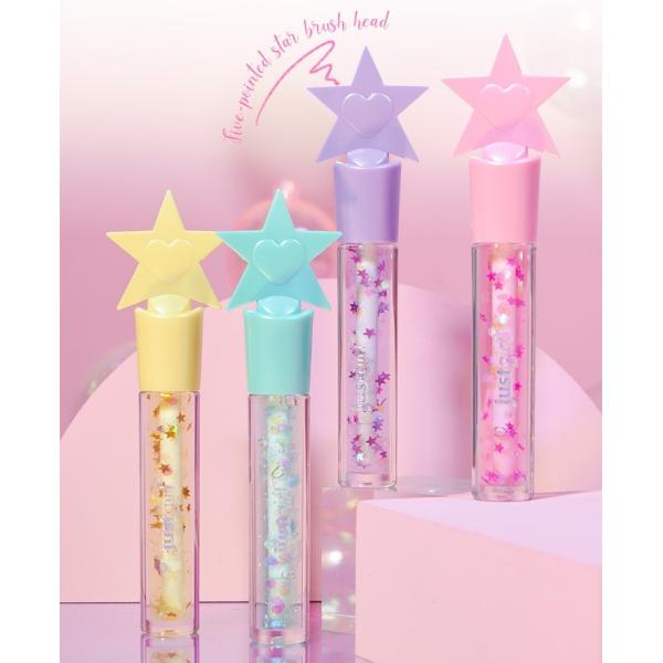 Customizable Non Toxic Fruity Lip Gloss with Shimmering Finish
