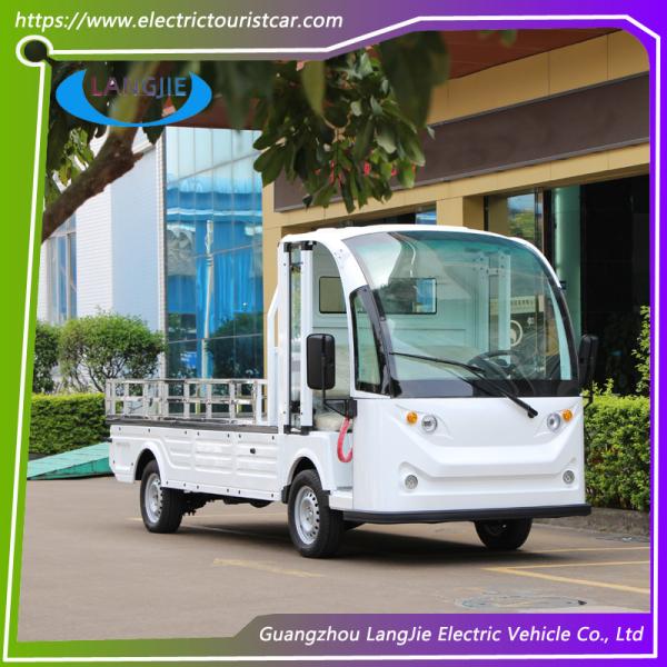 Высокопроизводительная электрическая багажная тележка с двигателем переменного тока для туристических курортов 2 места