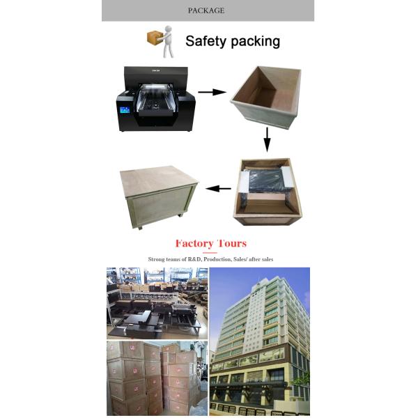 395nm UV LED Inkjet Printer Logo Credit Card Plastic Business Card Printer Machine