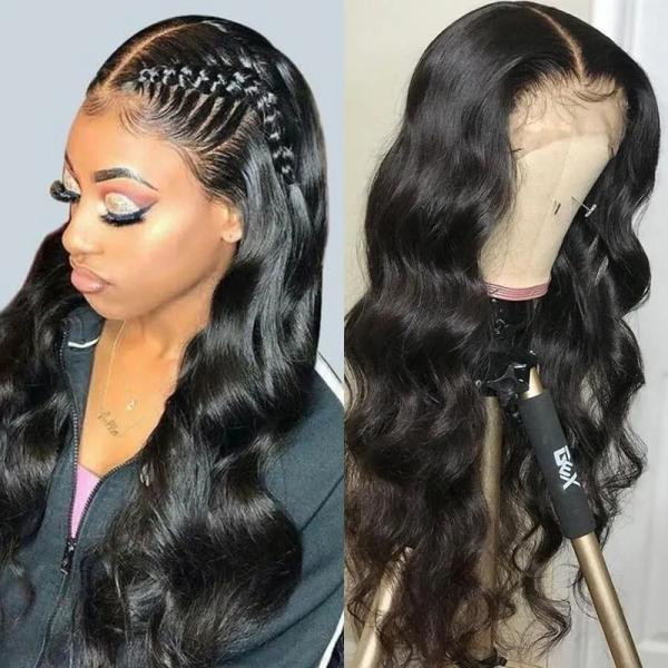 Brazilian 250g HD 13x4 Lace Front Human Hair Wigs