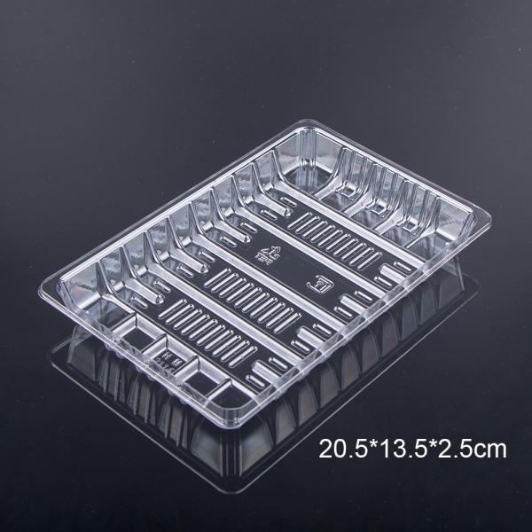 Прямоугольный ПЭТ пластиковый блистерный лоток фруктовая пищевая упаковка