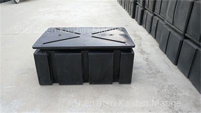 O EPS modular espuma vagabundo Marine Floating Dock da doca de LLDPE 1200x800x550mm