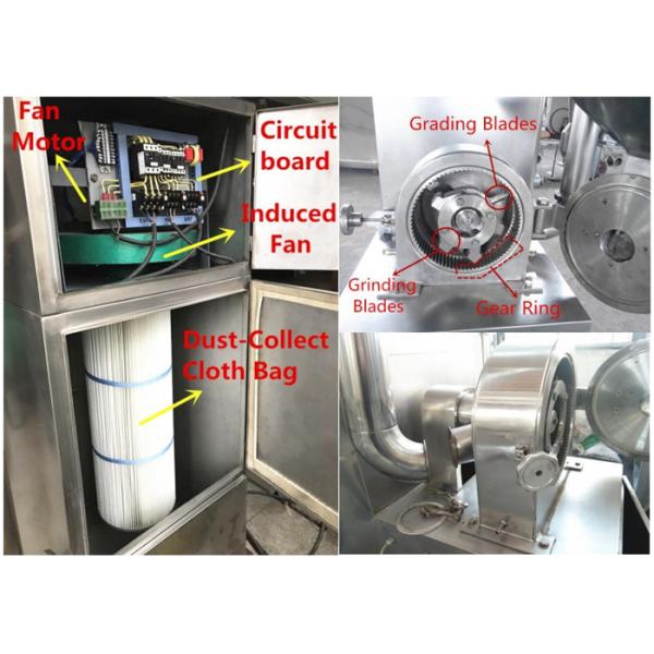 5300rpm машина цеха заточки мозоли шлифовального станка порошка чилей 7,5 kw