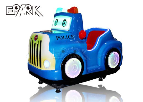 Children Police Car Swing Ride Machine for Theme Park Indoor Preschool Playground