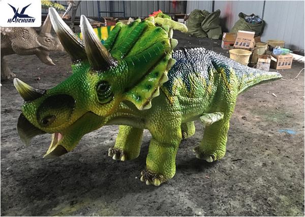 Shopping Mall People Riding Dinosaurs , Dinosaur Toy Ride On For Game Center