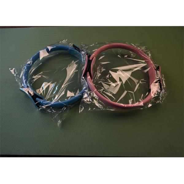 Розовый цвет 14 дюймовый фитнес-коллекс Пилатеса: индивидуальное кольцо для тренировки сопротивления