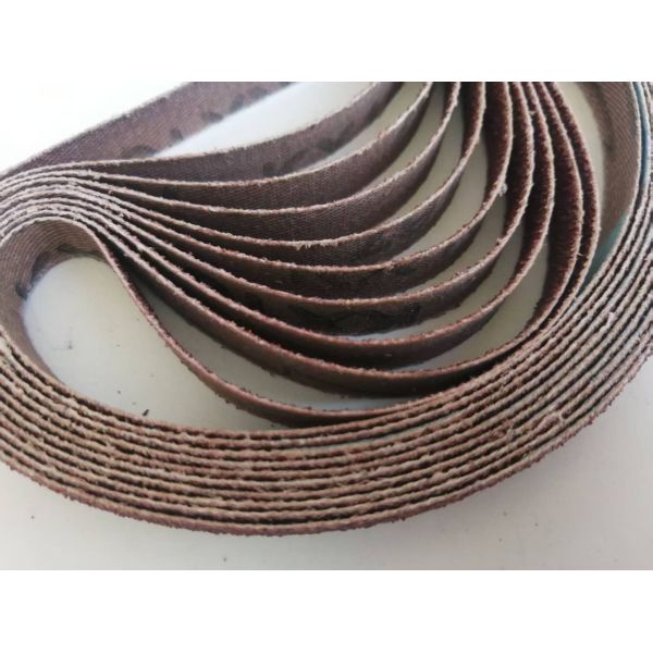 Drum Sander Red Ceramic Sanding Belts For Metal 533 X 76mm OEM
