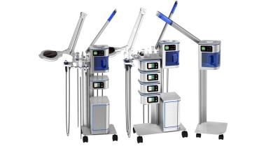 Multifunctional Hydra Dermabrasion RF Ultrasonic Oxygen Facial Steamer 7 In 1