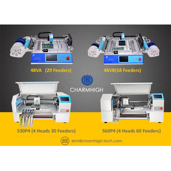 All In One Desktop Small SMT Chip Mounter Hottest 4 Models : CHMT48VA CHMT48VB CHMT530P4 CHMT560P4