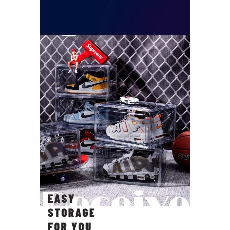 High Quality Multi-Functional Transparent Storage Box Durable Plastic Shoe Box