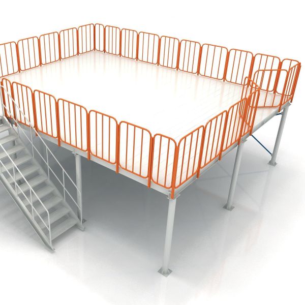 Warehouse Heavy Duty Industrial Steel Platform Structure Mezzanine Floor