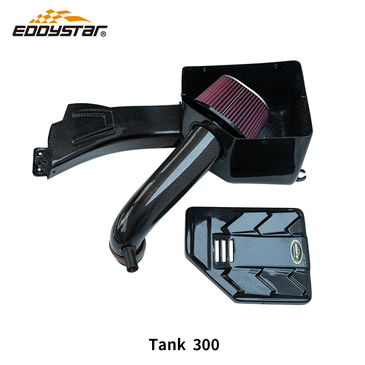 EDDYSTAR Vortex Carbon Fiber Intake Box for Tank 300 2.0T