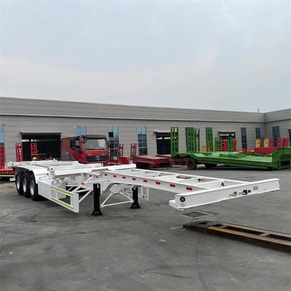 Безопасный и прочный ABS тормозный скелет контейнера полуприцеп с 4/12 скручивающими замками