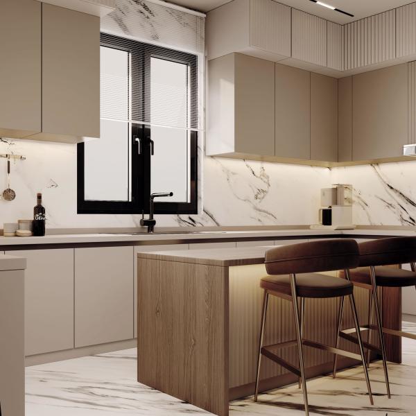 Professional Suppliers Custom Wood Grain Kitchen Cabinets Solid Wood Kitchen Cabinet