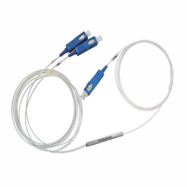 1x2 Sc Apc Plc Rack Mount Fiber Optic Splitter 2 In 1 Out