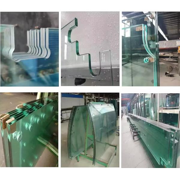 Safety Transparent Clear Toughened Tempered Glass for Commercial and Office Buildings