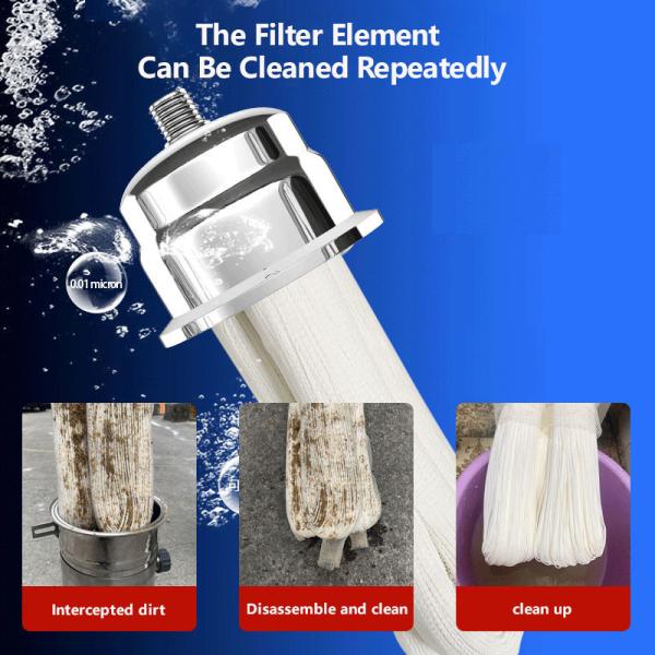 SS304 Ultrafiltration Water Filter For Family Whole House Commercial Hotel