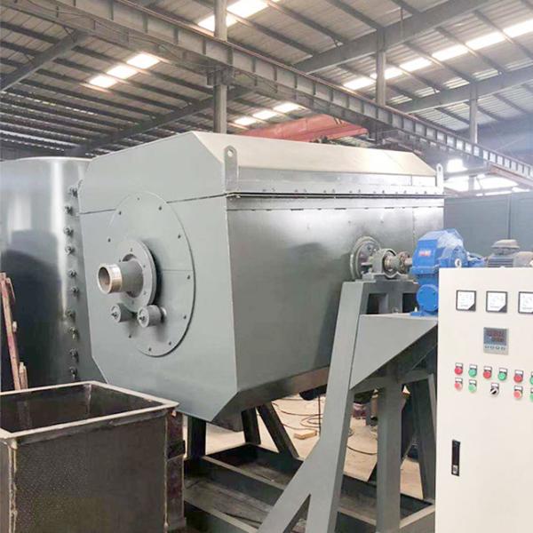 Fornalha de cilindro 150Kg/H giratório Tiltable customizável para o tratamento térmico