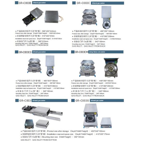 JP Caravan Kitchen Stove LPG Cooker in RV Yacht RV Motorhomes Kitchen Gas Stove