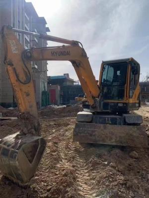 HYUNDAI Used Excavator Equipment 6 Ton 39kw / 1700rpm Engine Power