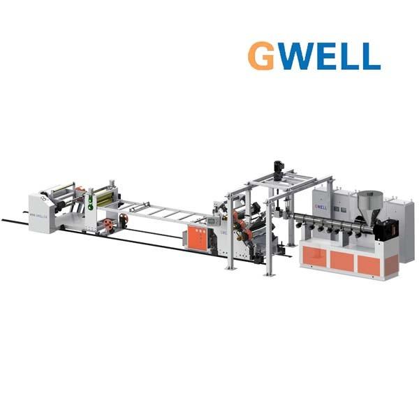 ABA 3 Layers Co-extrusion, PP Thermoforming Sheet Extrusion Line PP Thermoforming Extrusion Process Blister Sheet Making Machine