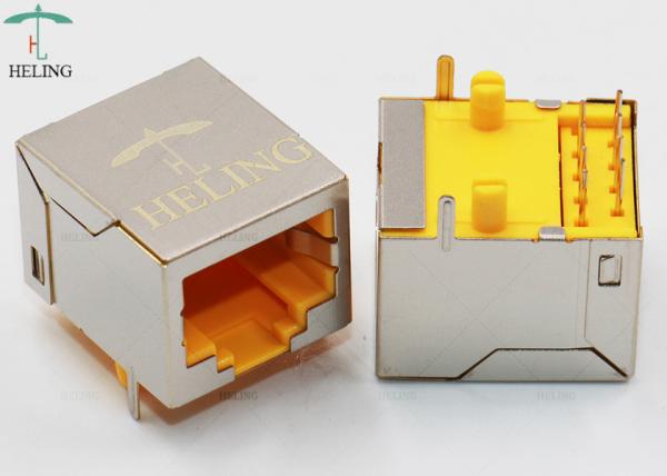 Conector modular lateral THT MJ5608-T011-RF1 da entrada RJ45 Jack do ALCANCE