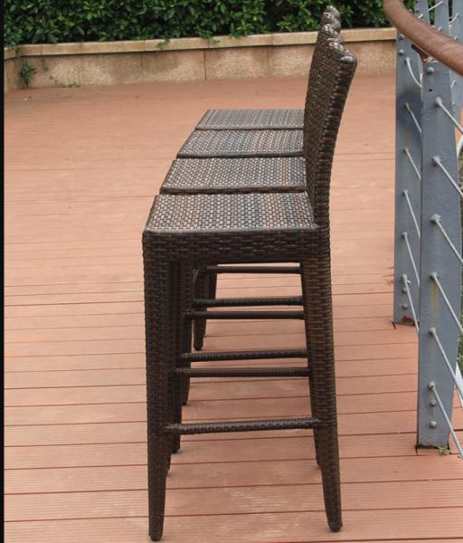 Vintage High Wooden Black Metal Bar Stool Set Of 4 Chair School Gym Workshop Home Bar
