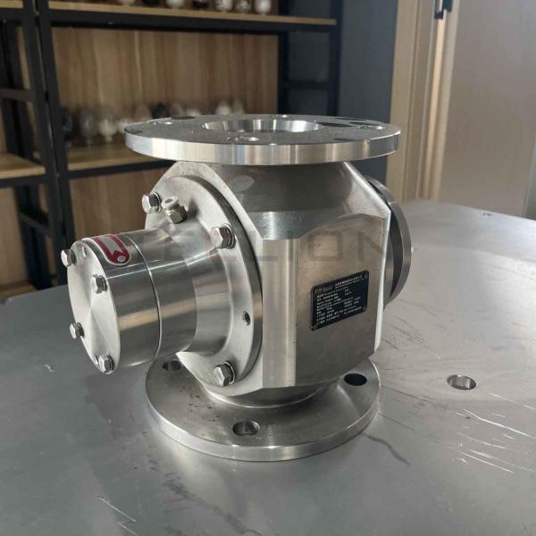 203mm Metering Rotary Feeder Valve For Conveying Powder