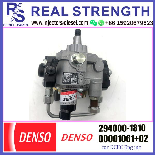 Bomba 294000-1810 da injeção de Denso HP3 para o caminhão SC4H/7H S00001061+02 00001061+02 de SDEC