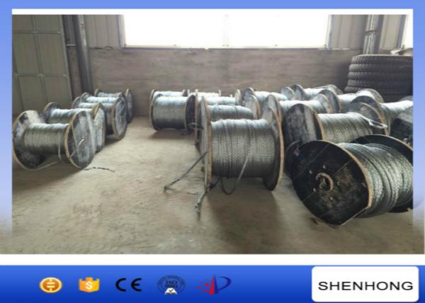 Anti Twisting Flexible Steel Wire Rope / Braided Steel Rope 1000m Standard Length