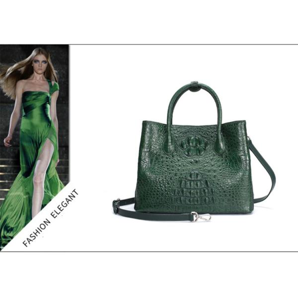 Genuine crocodile leather bag for women stylish high-capacity lady's handbag cross-body bag with one shoulder