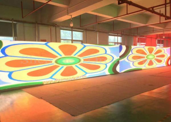 1/4 Scan Constant Current Led Display Advertising Board Full Color 8mm Pixel Pitch