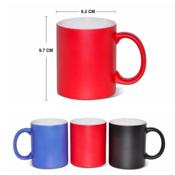Чашка красной Printable сублимации 330ml волшебная