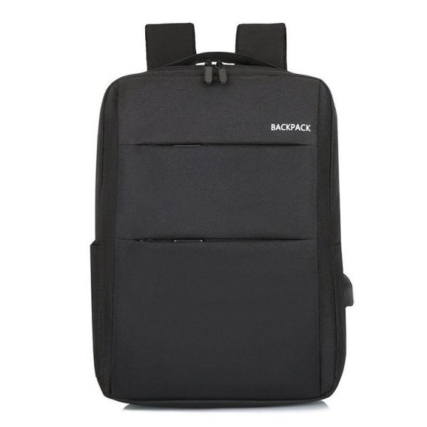 4 Colors Optional Nylon Waterproof Laptop Rucksack With USB Charger