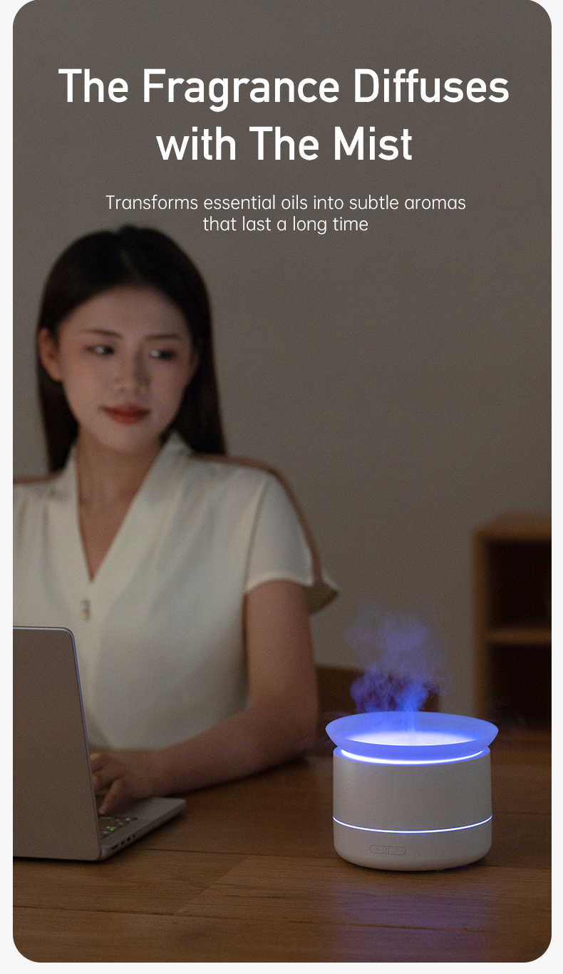 Atmosphere Decoration Delicate Mist Automatic Shutdown Colorful Bedroom Home Aromatherapy Essential Oil Diffuser of Best Gift