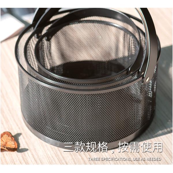 Kitchen Anti Corrosion 0.49KG Steel Fruit Basket