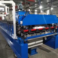 Máquina de fabricación de láminas para techos de alta velocidad Máquina de moldeado de láminas para techos de metal