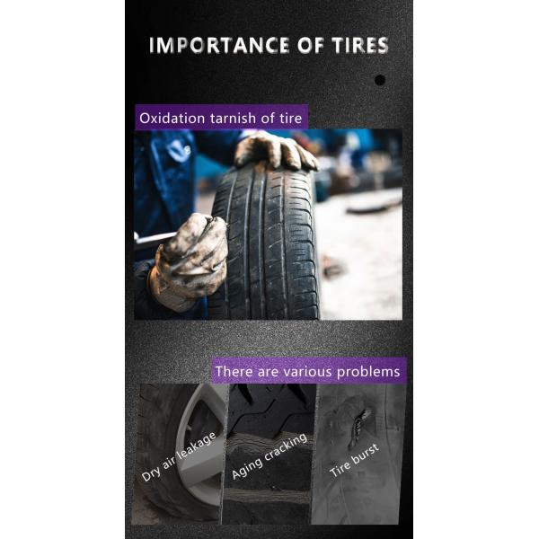 Waterproof Polymer Car Tire Gel Shine Bulk Anti Aging OEM