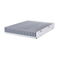 Dissipador de calor de alumínio de anodização claro do perfil com dimensão exata do CNC