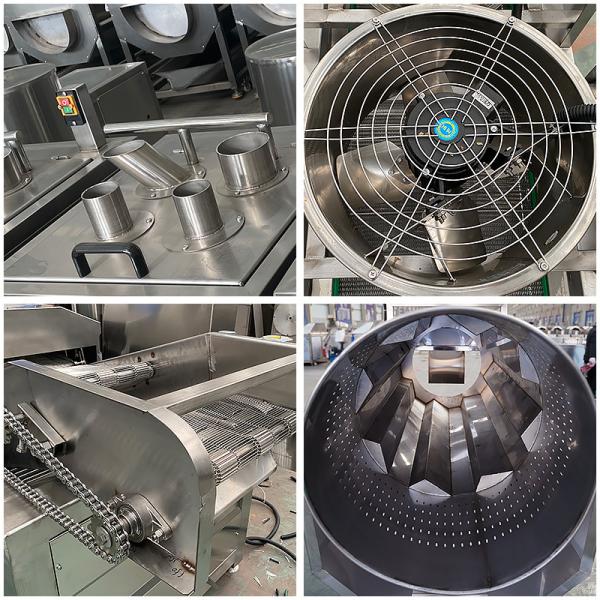 Máquina e linha de produção de batatas fritas de banana de 800 kg para produção de batatas fritas em larga escala
