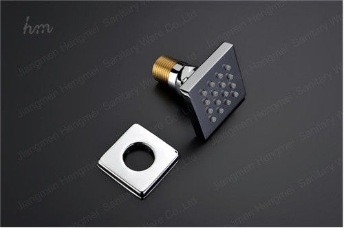 LED Lighting Bathroom Shower Heads And Faucets With Thermostatic Mixer Massage Jets