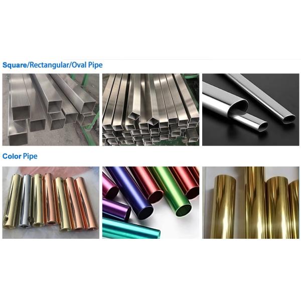 Hot Rolled Stainless Steel Welded Pipe 430 904L 2205 Material