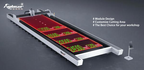 Programmable Servo Motor Metal Pipe And Sheet Fiber Laser Cutting Machine 1325 3015 2000w
