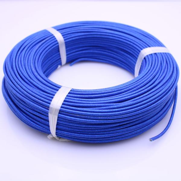 0.3mm 1.5mm 2.5mm Silicone Wire Cable Heat Resistant 300 Deg C Fiberglass Braided