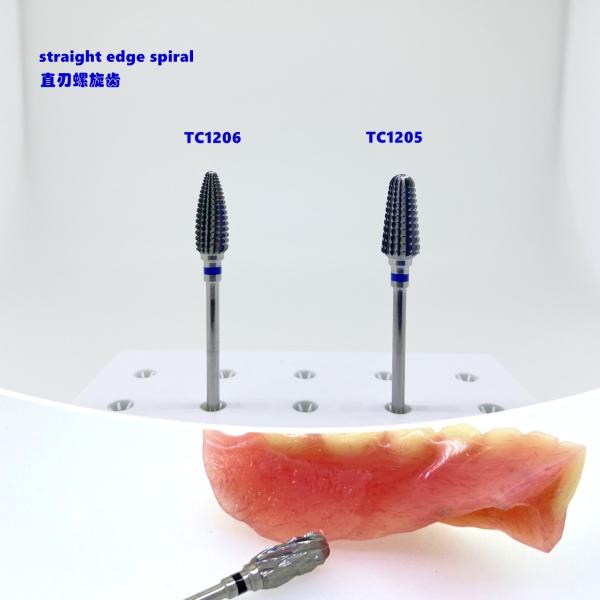 Tungsten steel Sintered Diamond Bur Sharp / Endurable 7mm / 15mm Flute Length