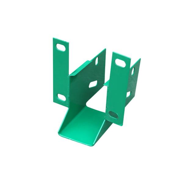 Highway Road Vehicle Barrier Galvanized Powder Coated Thrie Beam W Beam Guardrail