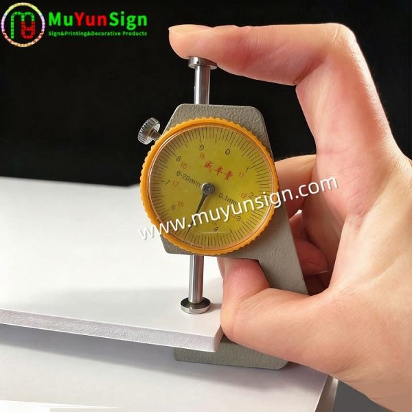 Printable PS Sheet KT Board Lightweight 1220x2440mm for Packaging Display